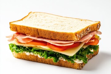 Sandwich. AI generated illustration.