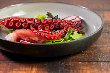 Octopus salad