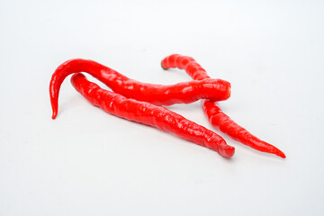 Chili Isolated on White Background