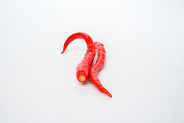 Chili Isolated on White Background