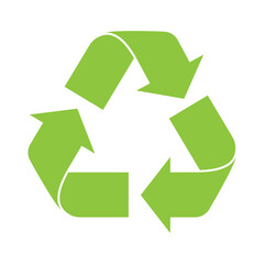 Obraz premium Recycle symbols. Recycling arrow icons. Green recycles or recycling arrows. Reuse, ecofriendly environment and save the planet.