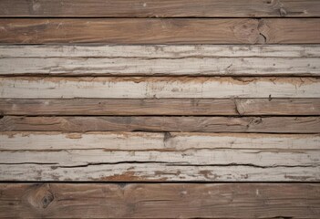 Distressed wood plank overlay; horizontal grain, faded paint, cracked surface ,  antique,  backdrop