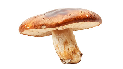 reishi mushroom isolated on white or transparent png
