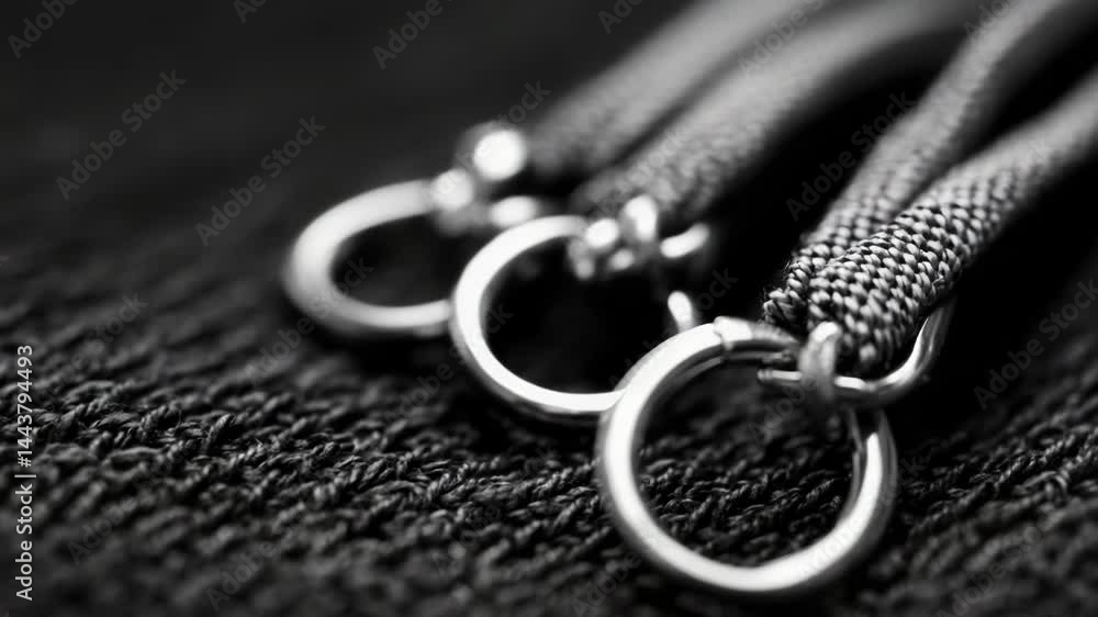 Poster a close-up shot of a pair of scissors in black and white