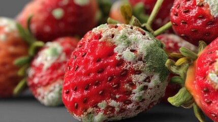 Strawberries with Mold