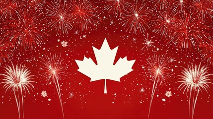 Canada fireworks celebration
