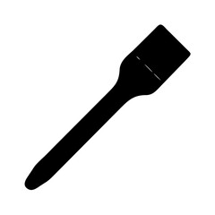 Download black paint brush vector icon for painting, art, design and creative projects online now