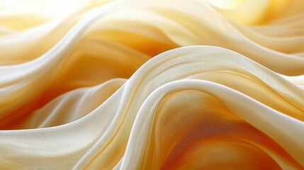 Obraz premium Elegant Golden Silk Fabric Texture: Luxury Background