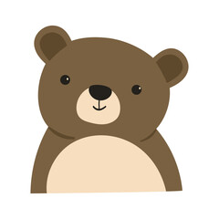 Cute Cartoon Bear Illustration