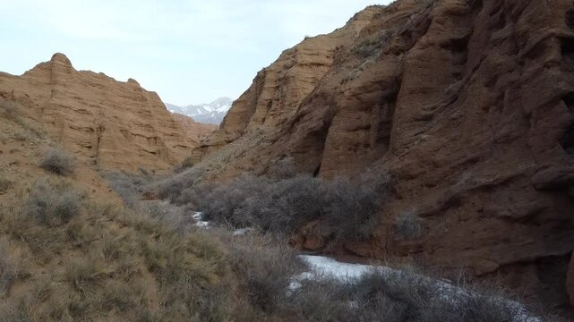 beautiful red mountains martian view with mountains and sky in the background iol castles