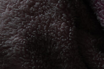 Dark Brown Soft Fabric Texture Background for Banners and Headers