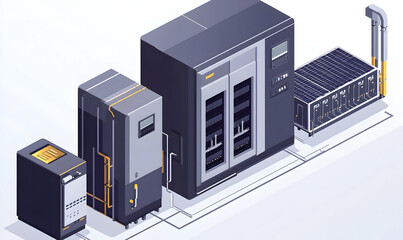 Automated factory production line
