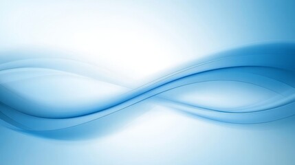 Fototapeta premium Abstract Blue Waves Graphic Design