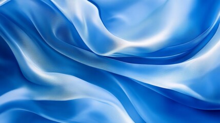 Obraz premium Stunning Blue Fabric Texture Background