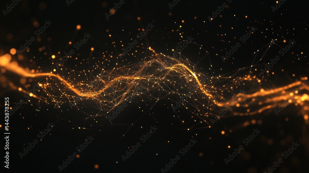 Poster abstract golden particle network design