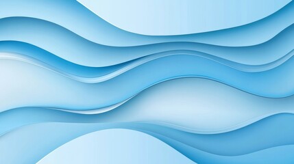 Fototapeta premium Abstract Blue Waves Graphic Design