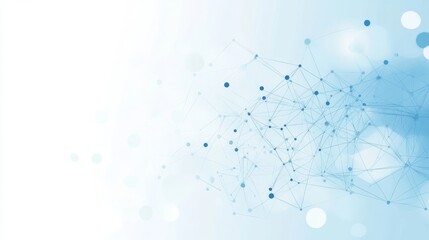 Abstract Network Design - Modern Technology Illustration