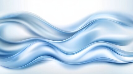 Fototapeta premium Abstract Blue Wave Background Design