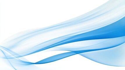 Fototapeta premium Abstract Blue Wave Design Background