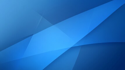 Obraz premium Abstract Blue Geometric Design