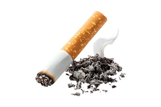 Anti smoking isolated on transparent background