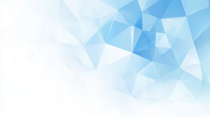 Fototapeta premium Abstract Blue and White Geometric Background Design