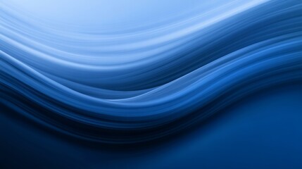Abstract Blue Wave Design Background