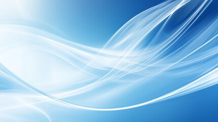 Fototapeta premium Stunning Abstract Blue and White Design