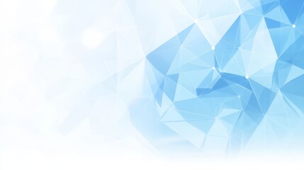 Fototapeta premium Abstract Geometric Blue Technology Background