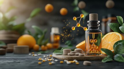 Citrus-infused health supplements