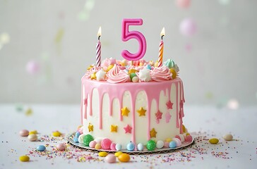 5 year Birthday cake 