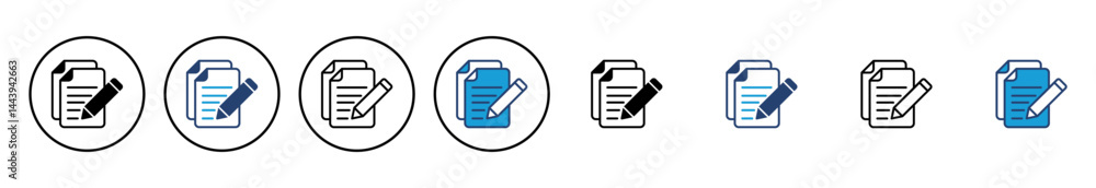Poster note icon vector. notepad icon vector