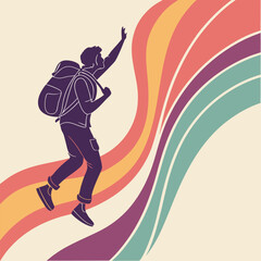 Abstract Gradient Mesh Background