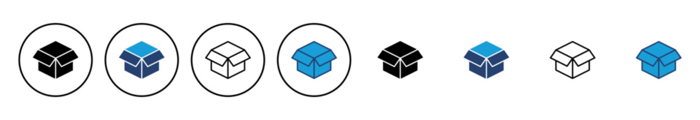 Box icon vector. box vector icon, package, parcel