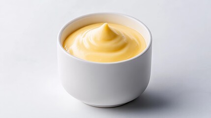 Creamy, smooth sauce in small bowl