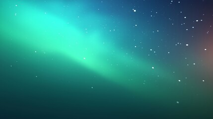 Obraz premium Celestial Ballet: Witness the breathtaking beauty of the aurora borealis as it dances across the night sky, with a sprinkling of stars. A mesmerizing scene of natural wonder.