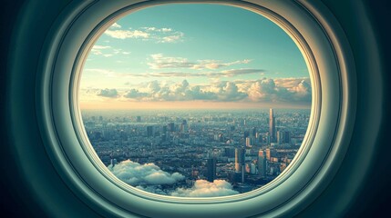 Aerial Cityscape: A Breathtaking View from Above