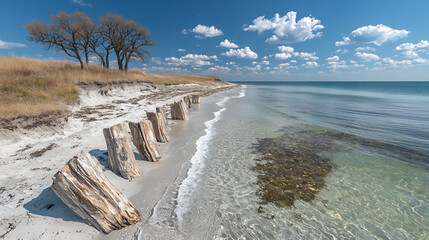 petrified forest coastline,