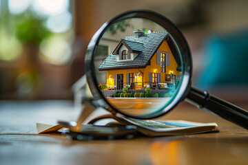Using power of AI, effortlessly find your dream house, perfect accommodation, or ideal property by simply scanning through them with a magnifying glass    
