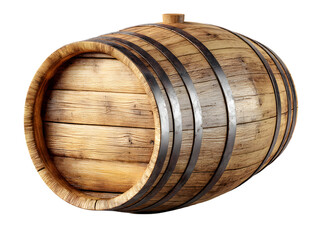 Old Oak Barrel Transparent PNG