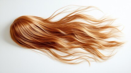 Long auburn hair wig