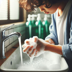 Higiene das m&atilde;os