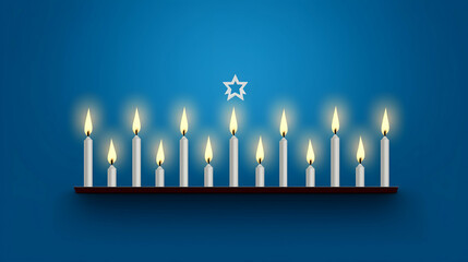 Fototapeta premium candles in the church of st nicholas