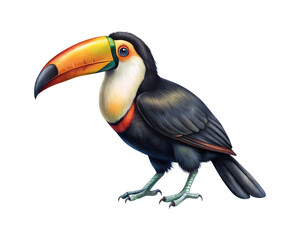 toucan isolate transparent background