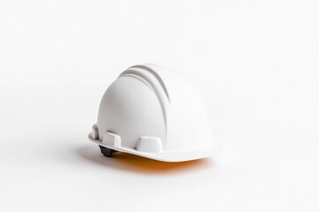 Fototapeta premium White safety hard hat