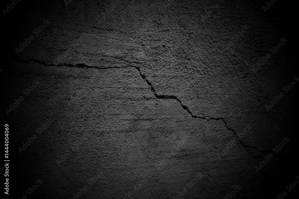 Aufkleber old wall texture smeared engine oil cement dark black gray background abstract grey color design are