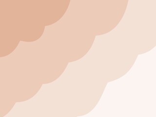 A soft and contemporary abstract illustration featuring flowing wavy lines in a delicate pastel color scheme.