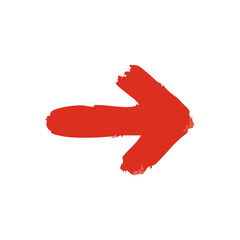 Vector illustration Shape emelent with brush style