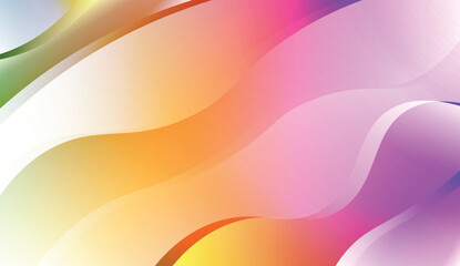 Geometric Design, Shapes. Design For Cover Page, Poster, Banner Of Websites. Vector Illustration with Color Gradient.