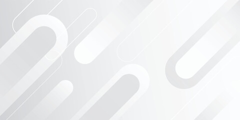 Abstract white background. Minimal geometric white light background abstract design.